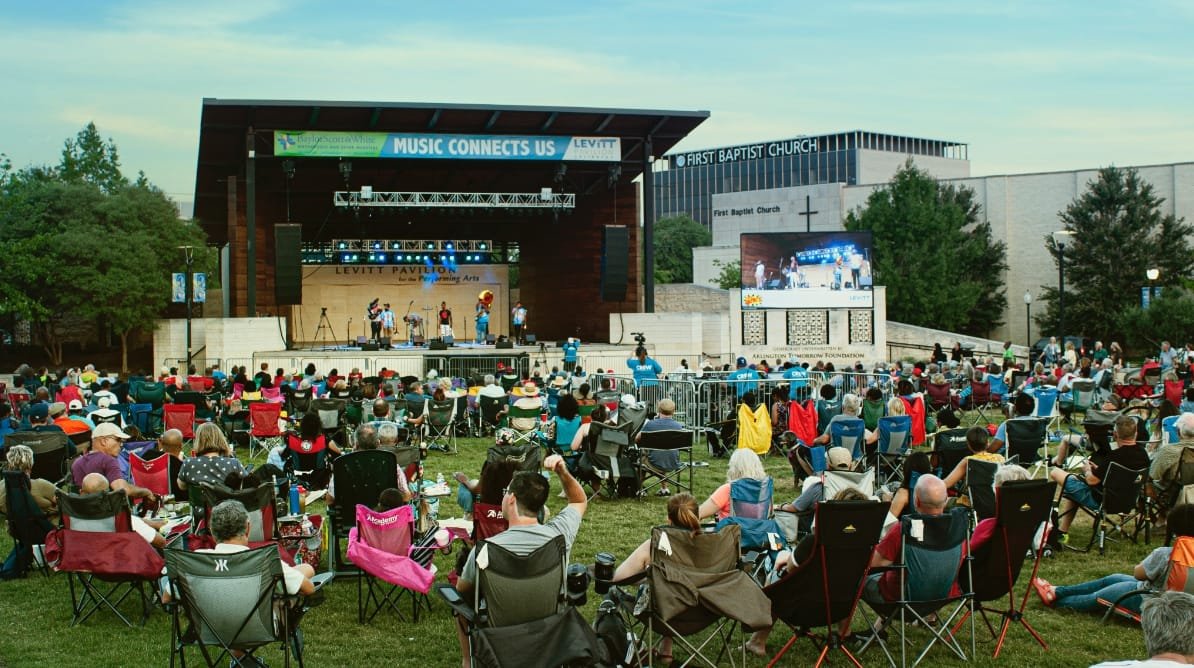 Levitt Pavilion in Arlington