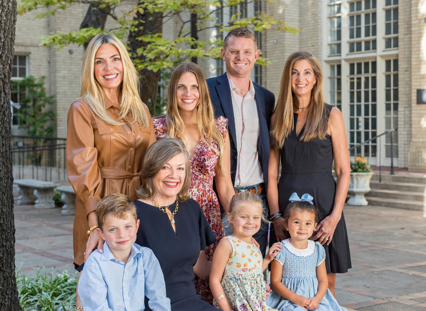 Louella Martin and family